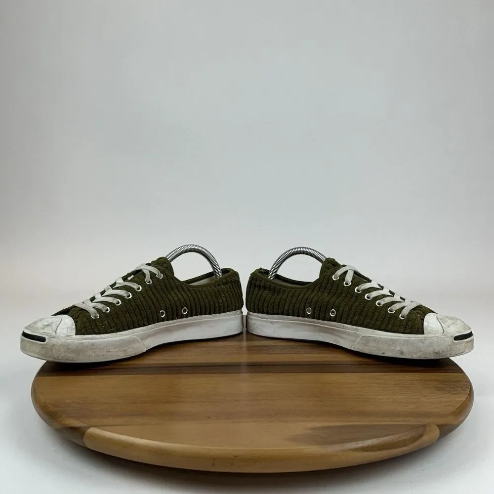 Womens Converse X Jack Purcell Widewale‎ Cord Ox Surplus Olive Sneakers Size 9.5